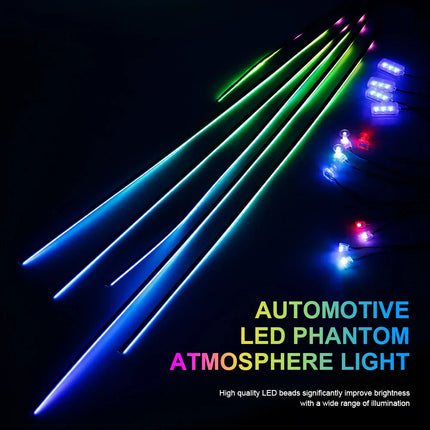 Bluetooth RGB Symphony Car Ambient Light Kit