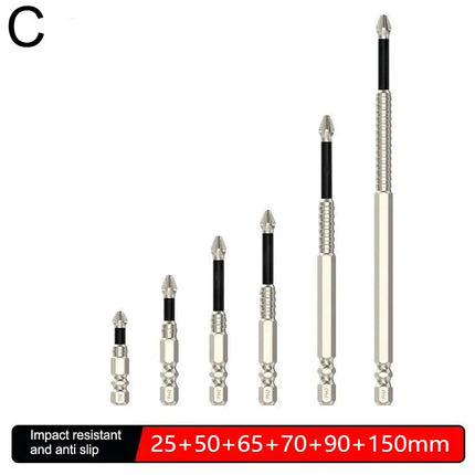 Magnetic Anti-Slip Screwdriver Bit Set