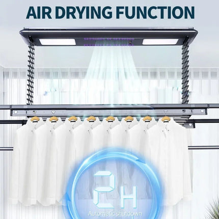 Automatic Smart Laundry Dryer Hanger Rack System