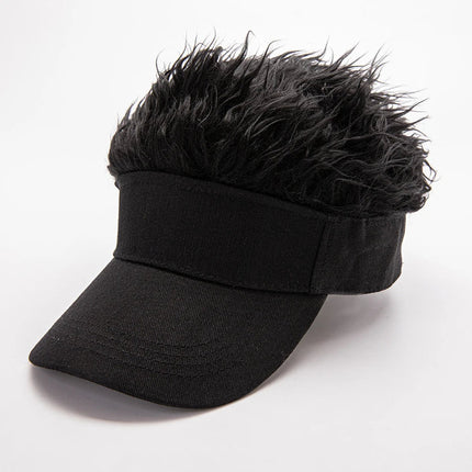 Hip-Hop Fake Hair Baseball Hat