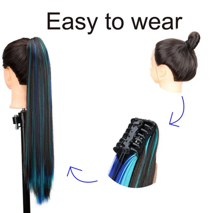 Clip Claw Ponytail Hair Extension