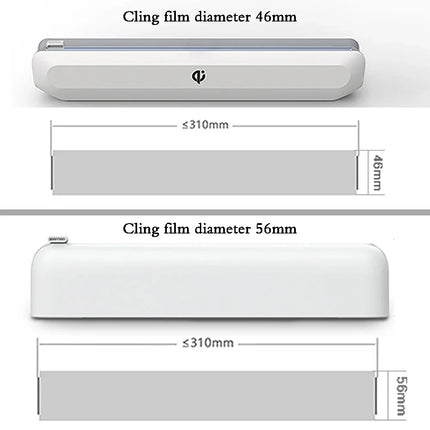 Kitchen Film Cutter Storage Dispenser Box