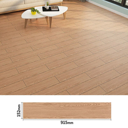 Modern Wood Grain PVC Self-Adhesive Floor Sticker