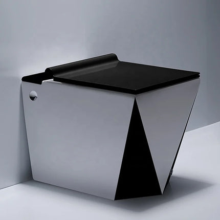 Geometric Edge Minimalist Intelligent Modern Toilet