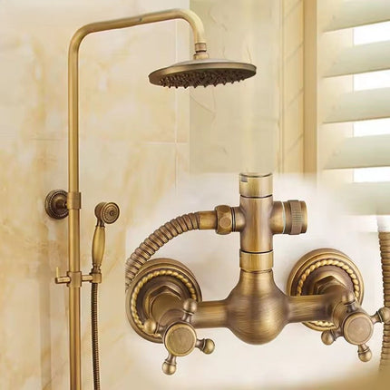 Golden Era Vintage Rainfall Bath Shower System