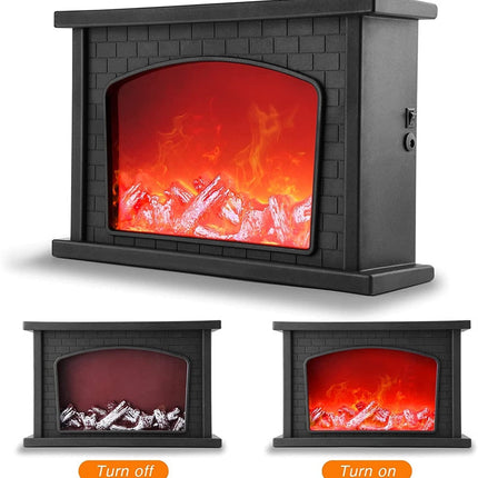 Inferno Portable Fireplace Night Lamp