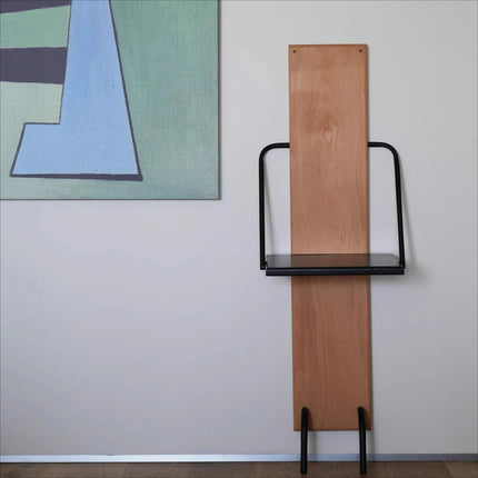 Gallery-Style Bedside Foldable Slim Shelf
