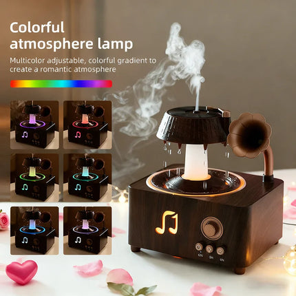 Vintage Rotating Gramophone Air Humidifier
