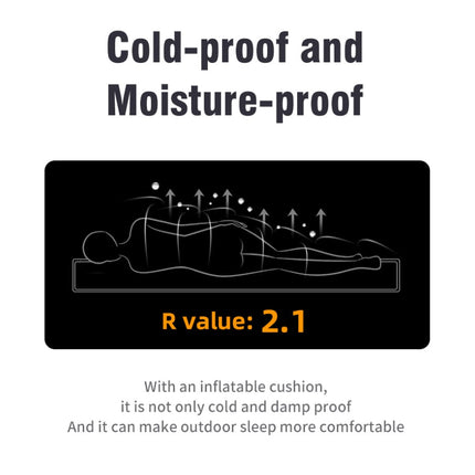 Portable Inflatable Built-in Pillow Nature Nest Camping Bed