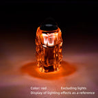 Red lamp housing