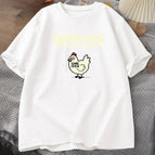 WHITE / L