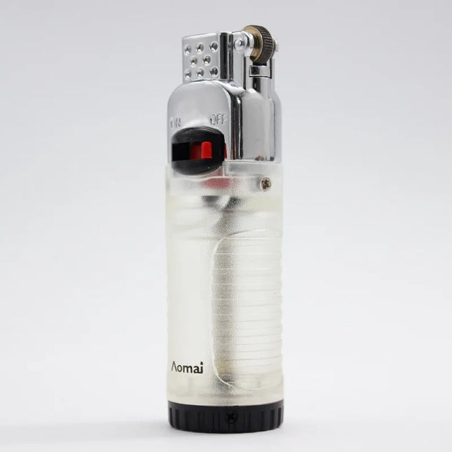 Crystal Ignite Pivot-Flame Pocket Lighter