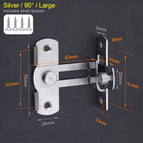 Silver Large Corner