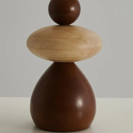 Zen Style Wooden Table Lamp