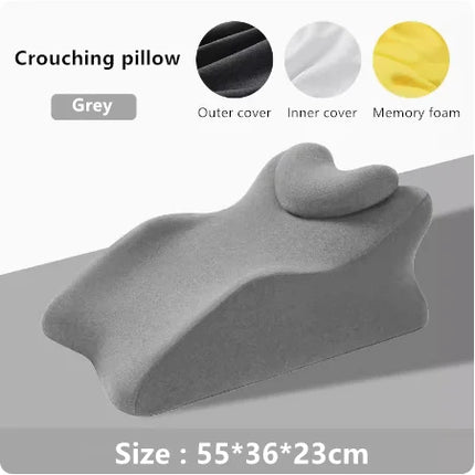 Adjustable Lie-On-The-Bed Multitask Pillow