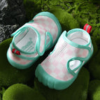 Blue baby sandals / foot length 11cm