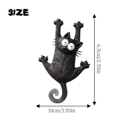Hang In There Funny Cat Refrigerator Magnet