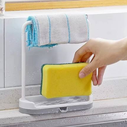Kitchen Cloth Hanger Soap Dispenser