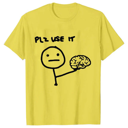 Sarcastic Please Use This Your Brain T-Shirt