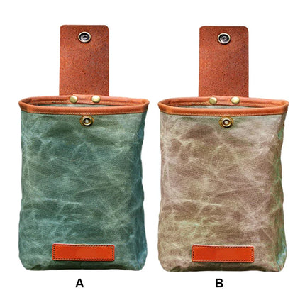 Vintage Foldable Outdoor Hiking Large Waist Bag