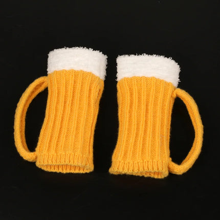 Bottoms Up Winter Fingerless Gloves