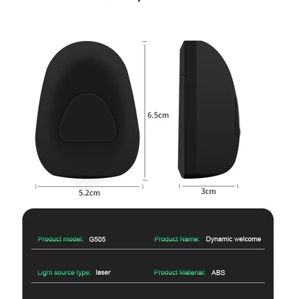 Rechargeable Dynamic LED Car Door Welcome Light