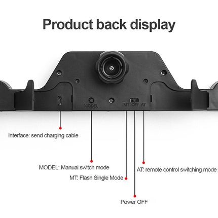 Foldable Solar Car Emergency Light