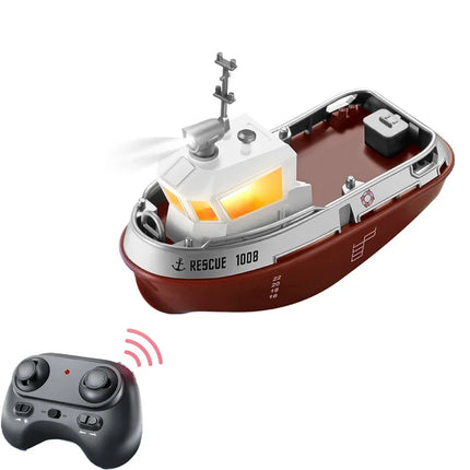 Mini Rescue Dual Motor Electric Toy Ship