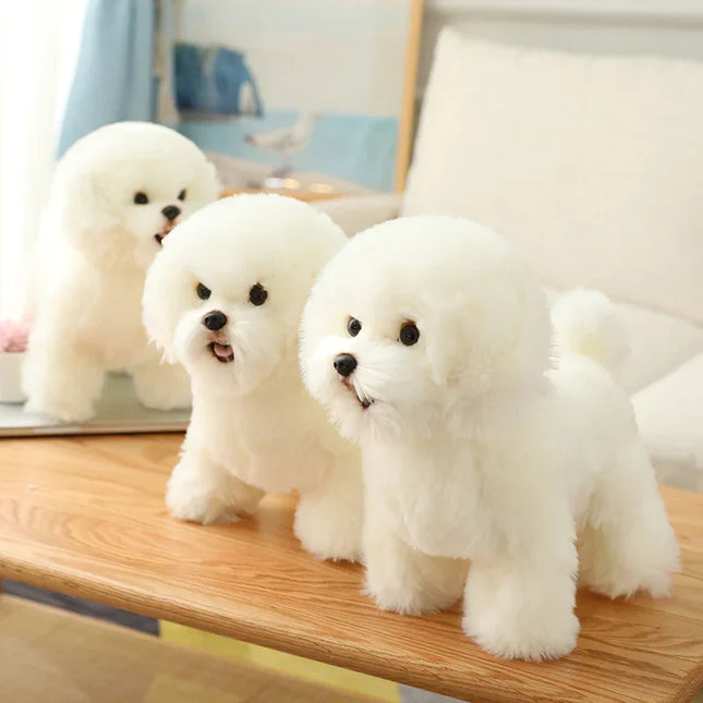Fluffy Dog Hugging Plushie Pillow