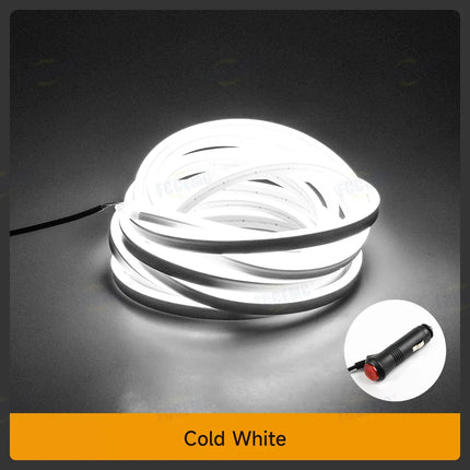 Free-Cut Waterproof LED Magnetic Car Lighting Strip