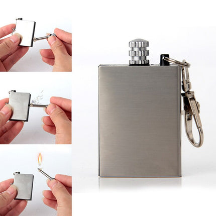 Permanent Fire Stainless Steel Match Lighter