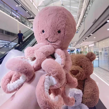 Friendly Octopus Soft Huggable Plush Toy