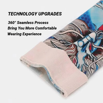 Sun Protection Long Arm Tattoo Sleeves