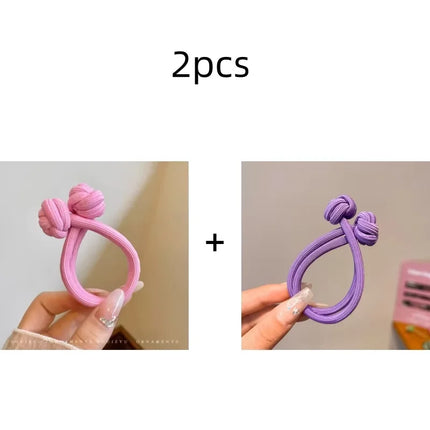 Minimal Knot Elastic Hair Tie Maker Tool