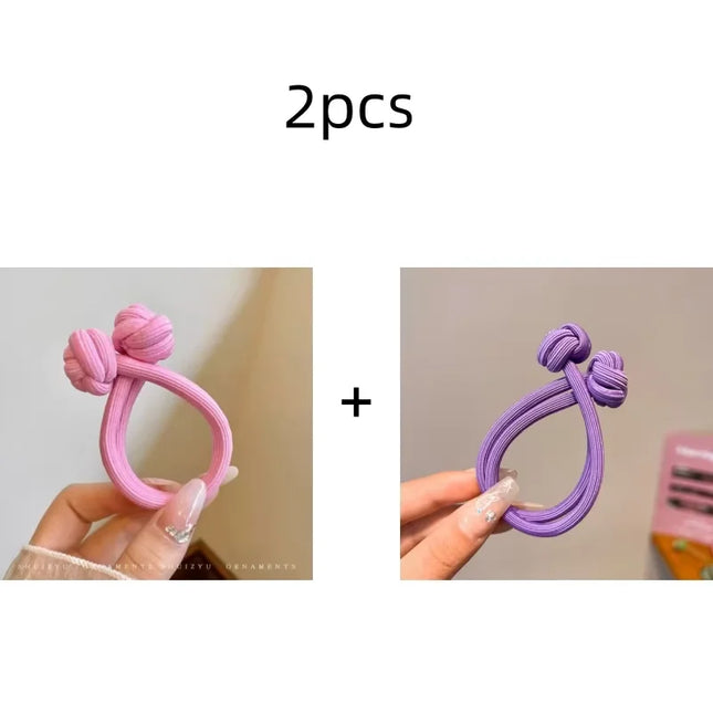 Minimal Knot Elastic Hair Tie Maker Tool