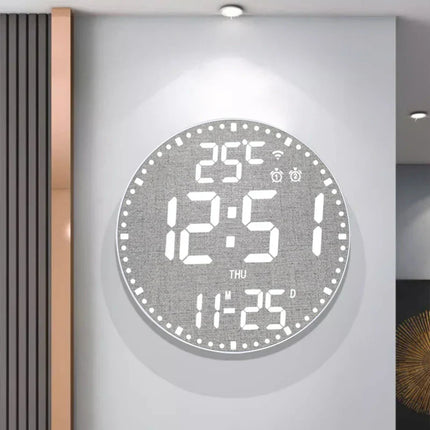 Neon Pulse Smart RGB Multifunctional Wall Clock