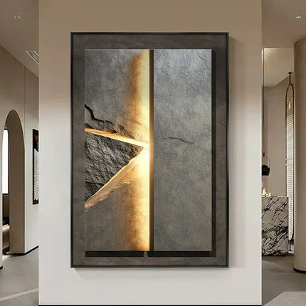 New Rock Texture Led Porcelain Wall Lamp