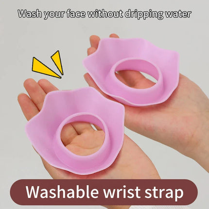 Water-Resistant Face Washing Wrist Straps