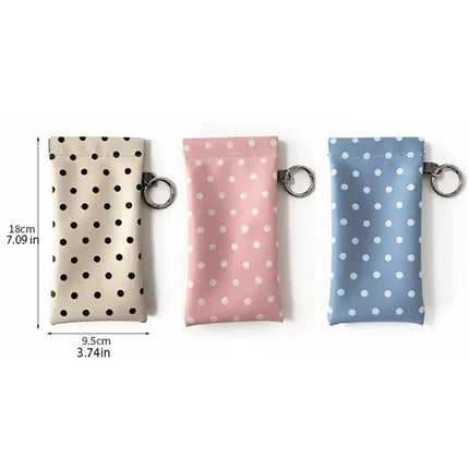 Snap-Close Magnetic Glasses Carry Pouch