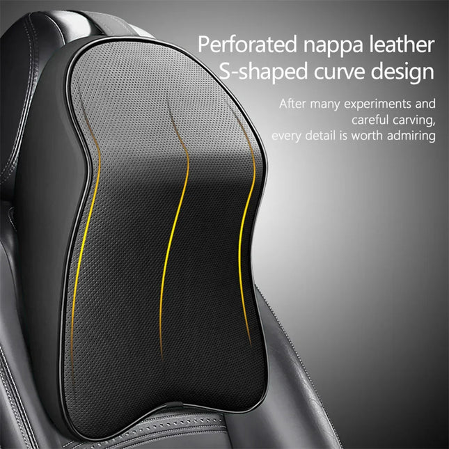 Comfort Time Memory Foam Car Pillow Headrest