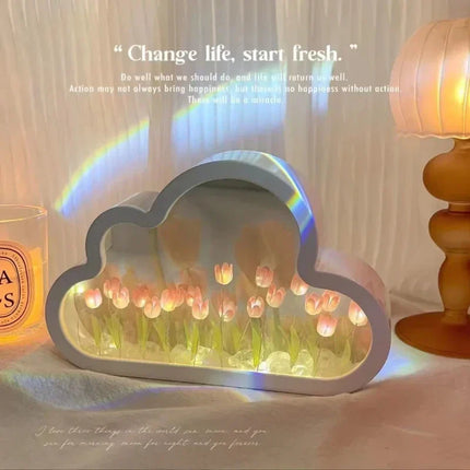 Tulip Atmosphere Infinite Flowers Night Light