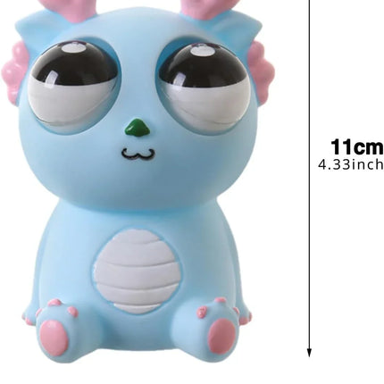 Pop-Eye Squeeze Stress Relief Toy Dragon