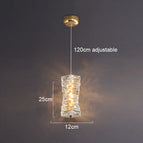 25cm Gold / White light