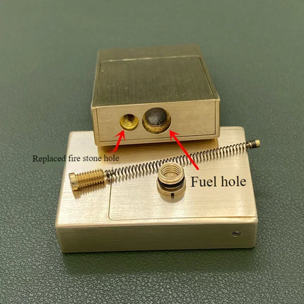 Timeless Brass Matchbox Handmade Kerosene Lighter