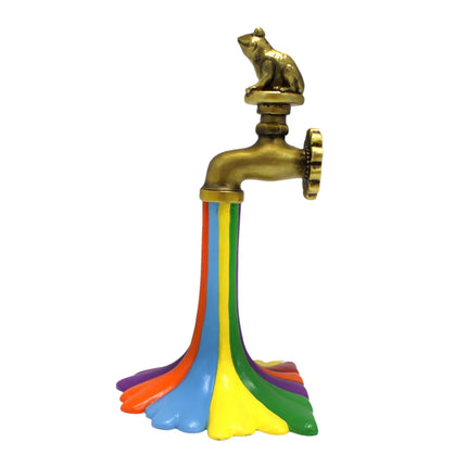 Rainbow Waterfall Faucet Garden Statue