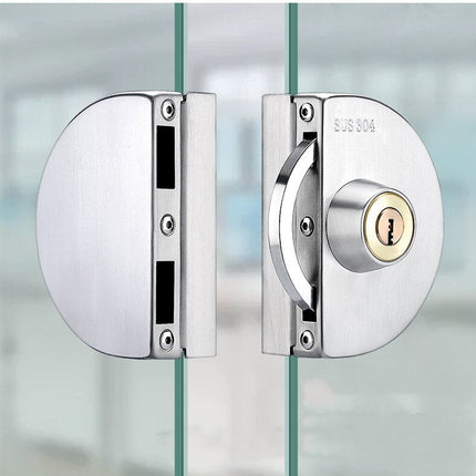 Sliding Door Stainless Steel Safety Glass Door Lock