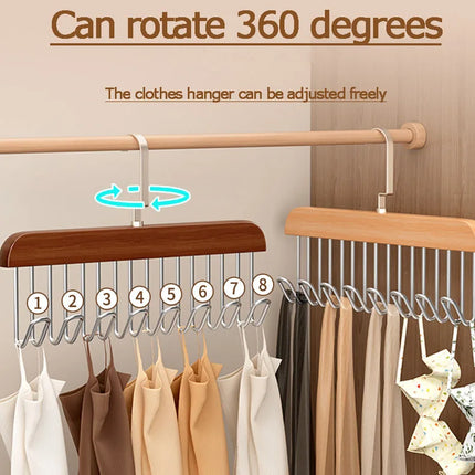 Multi-Hook Space Saver Clothes Organizer Rack