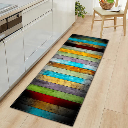 Vintage Wood Look Non-slip Cute Rugs
