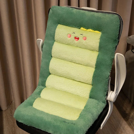 Plush Nest Back Cushion Seat Support Pad