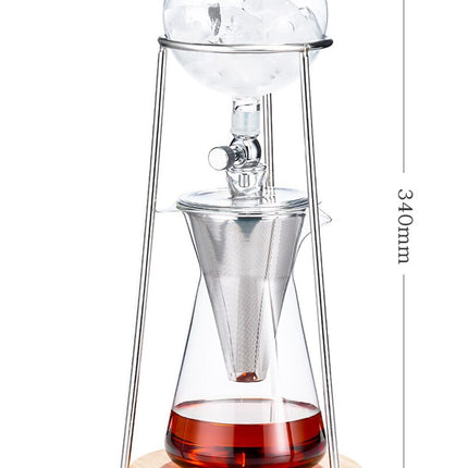 Vintage Art Brew Glass Reusable Drip Coffee Pot